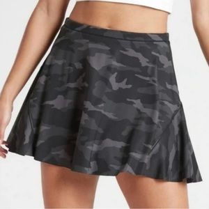 athleta camo skirt